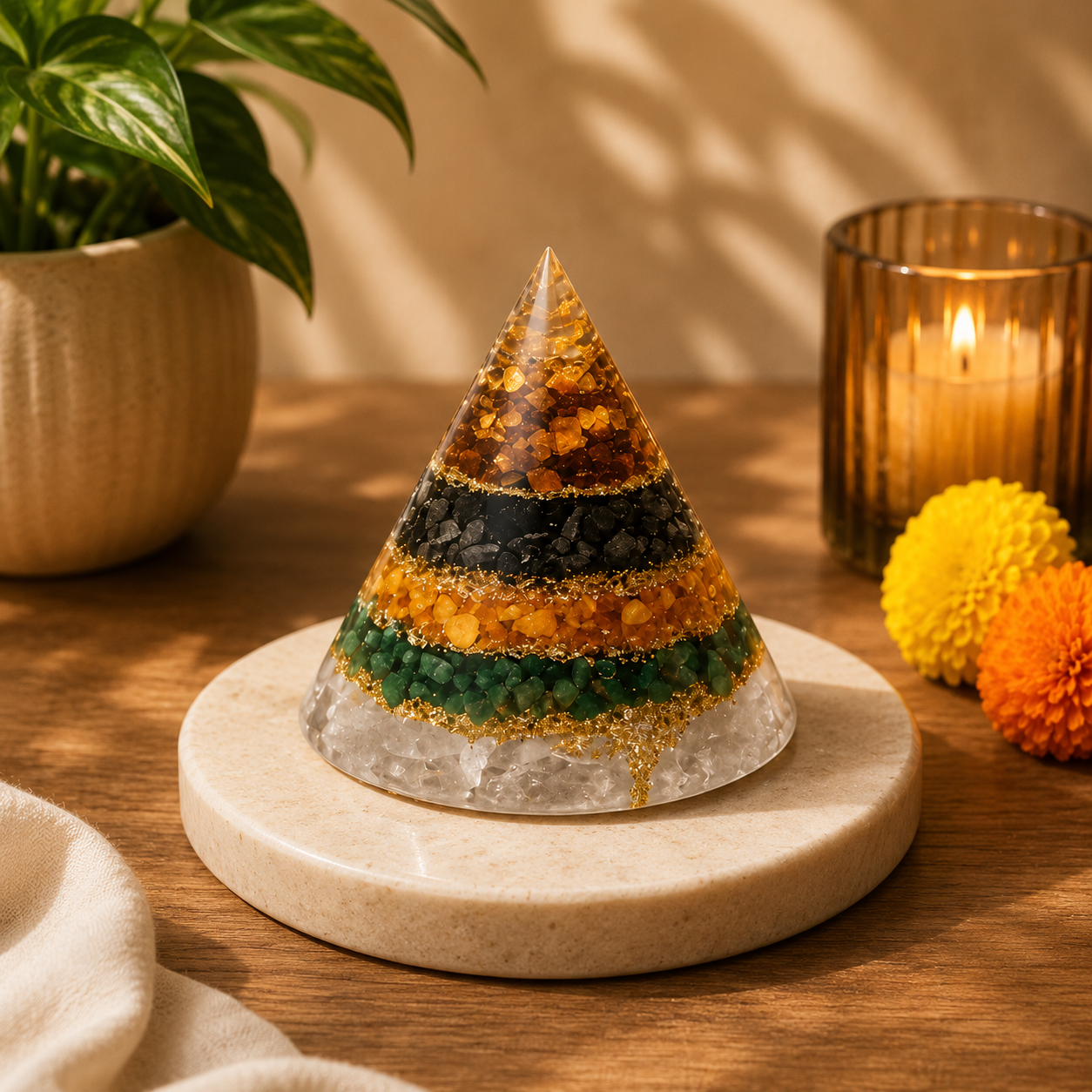 Conical Dhan Yog Pyramid
