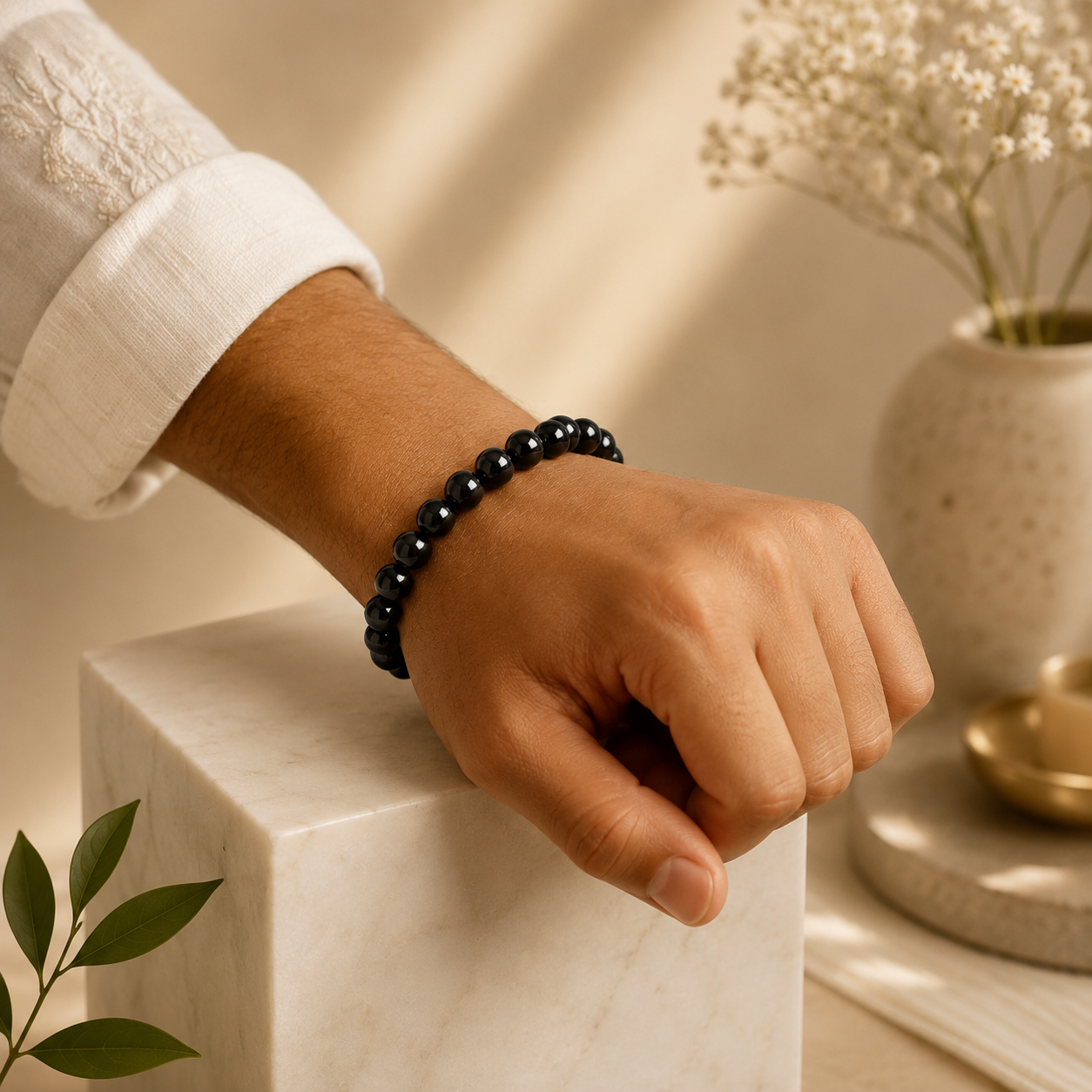 Black Obsidian Bracelet