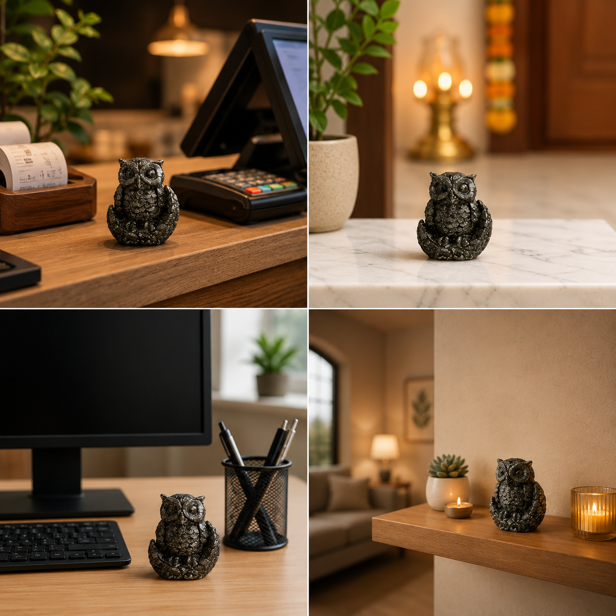 Pyrite Owl