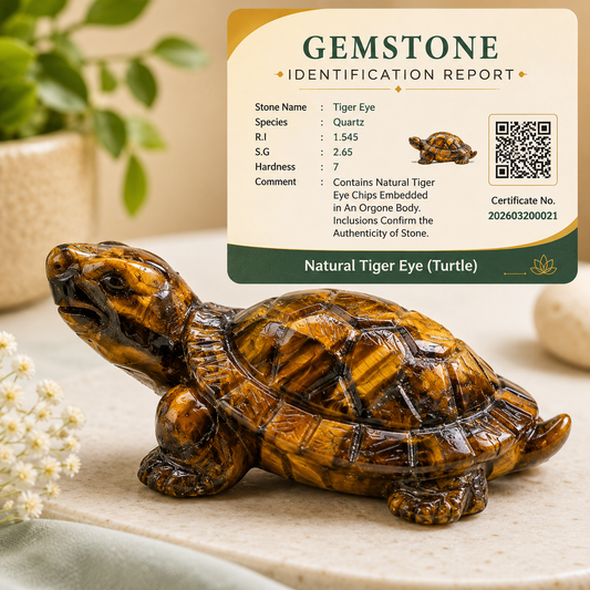 Vastu Tiger Eye Tortoise