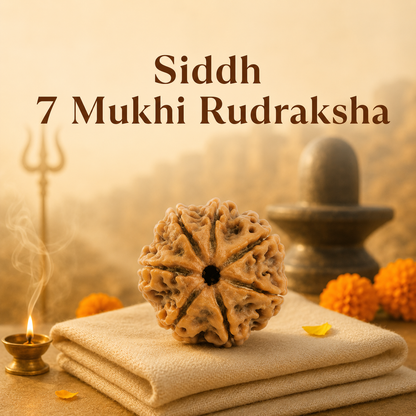 7 Mukhi Rudraksha - Siddh