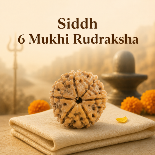 6 Mukhi Rudraksha - Siddh