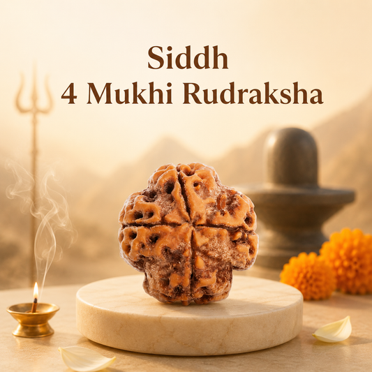 4 Mukhi Rudraksha - Siddh