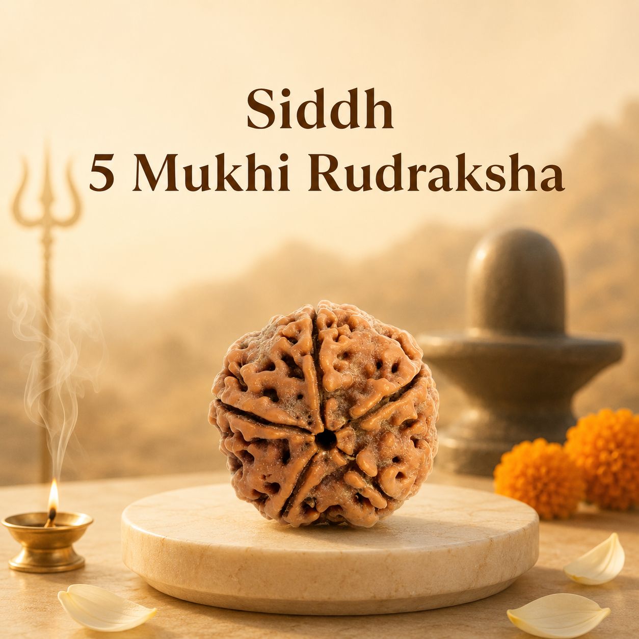 5 Mukhi Rudraksha - Siddh