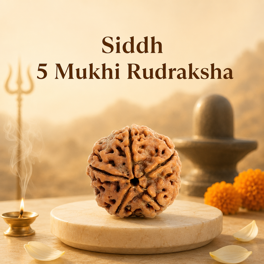 5 Mukhi Rudraksha - Siddh
