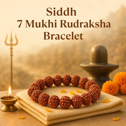 7 Mukhi Rudrakash Bracelet