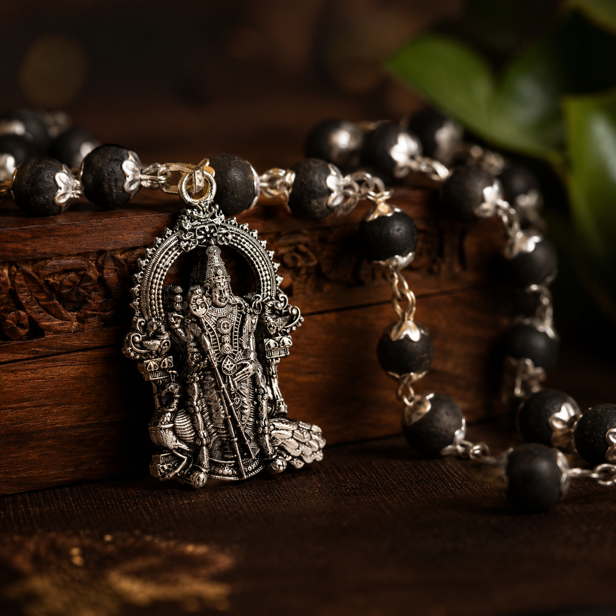 Karungali Murugan Raksha Mala