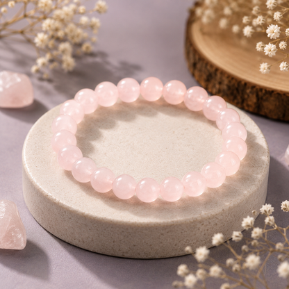 Love Attraction Bracelet (Rose Quartz)