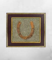 Ghode Ki Naal on Raw Pyrite Frame