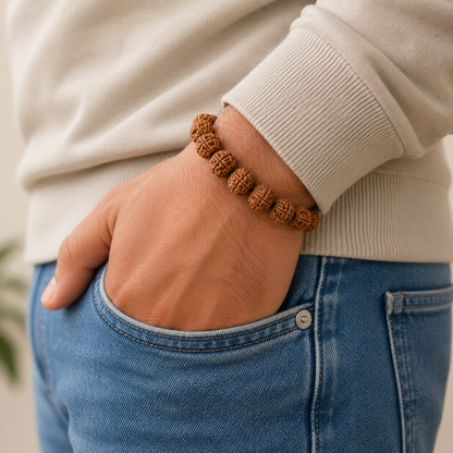 5 Mukhi Rudraksha Bracelet