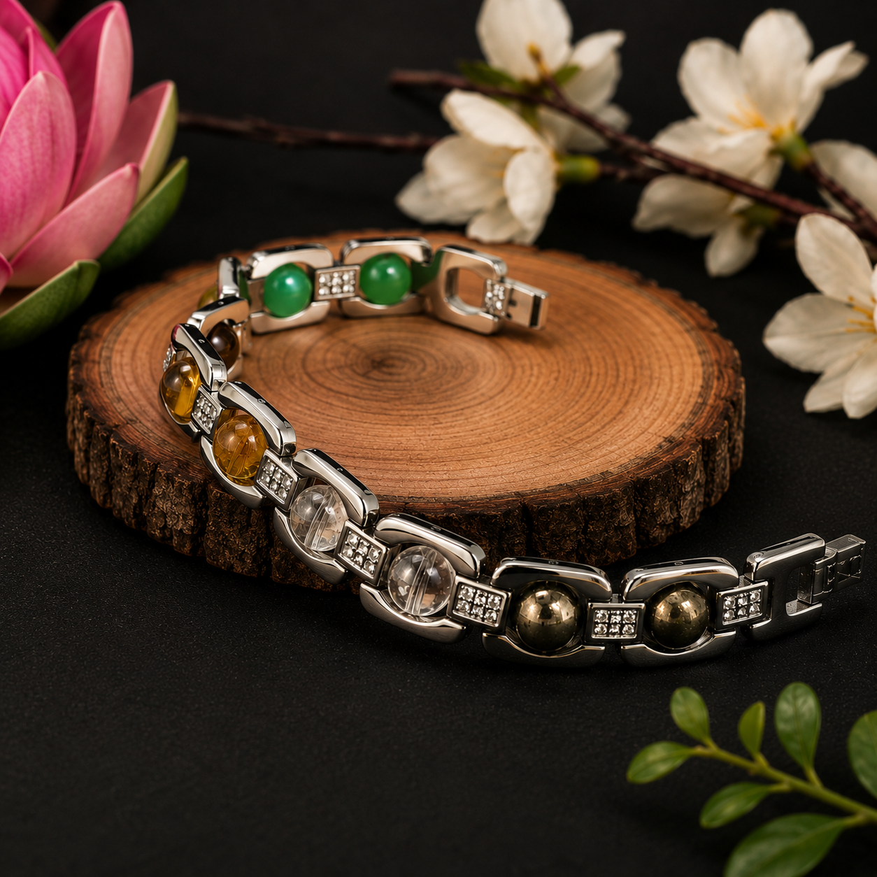 Metal Dhan Yog Bracelet - Silver