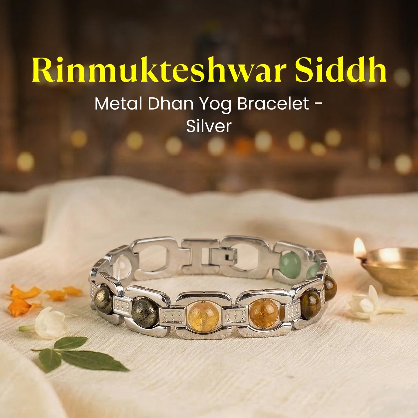 Metal Dhan Yog Bracelet - Silver