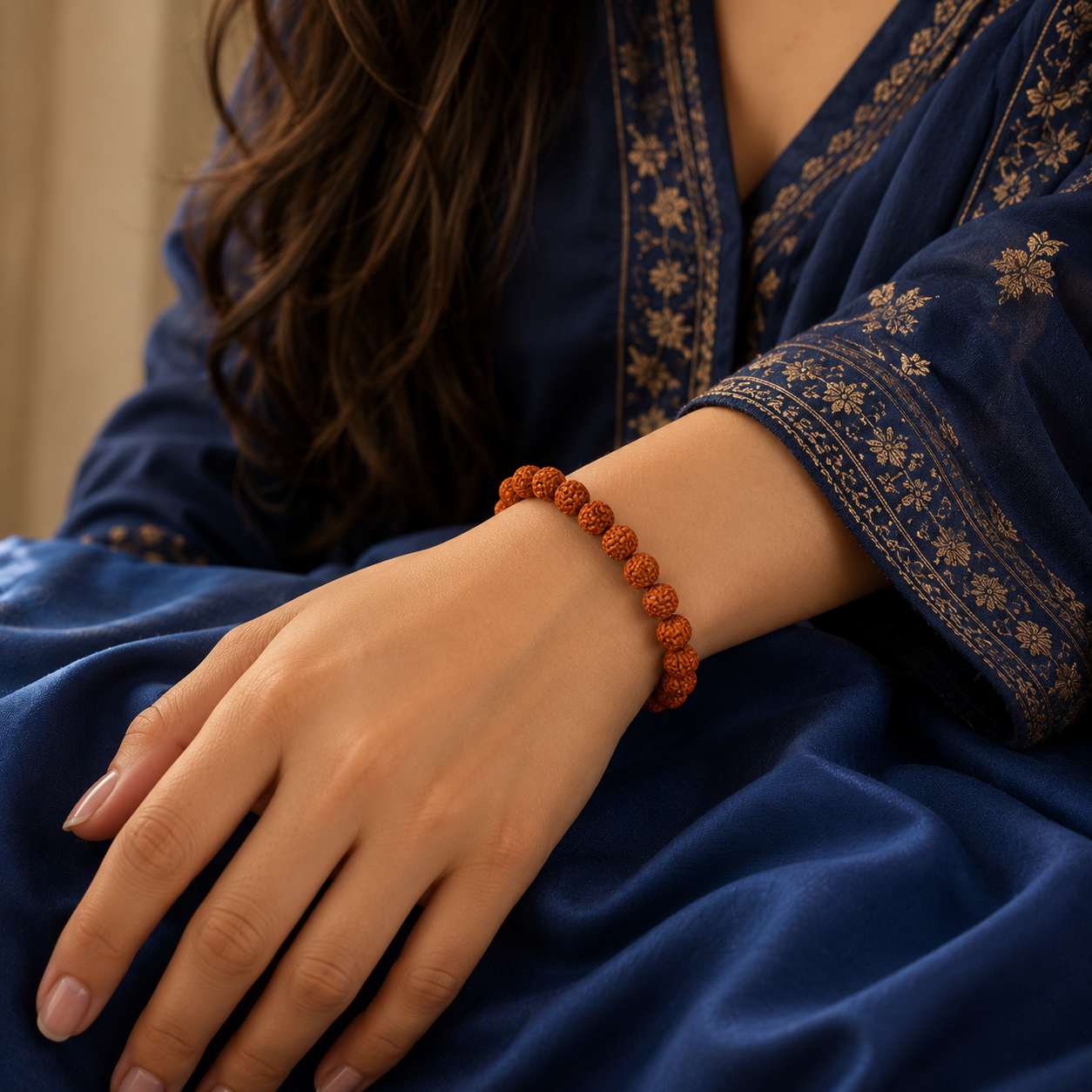 7 Mukhi Rudrakash Bracelet