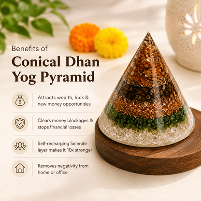 Conical Dhan Yog Pyramid