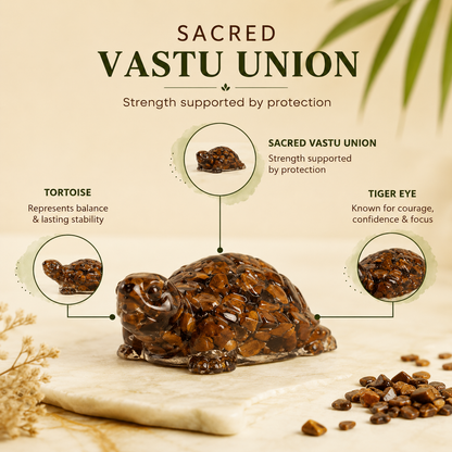 Vastu Tiger Eye Tortoise