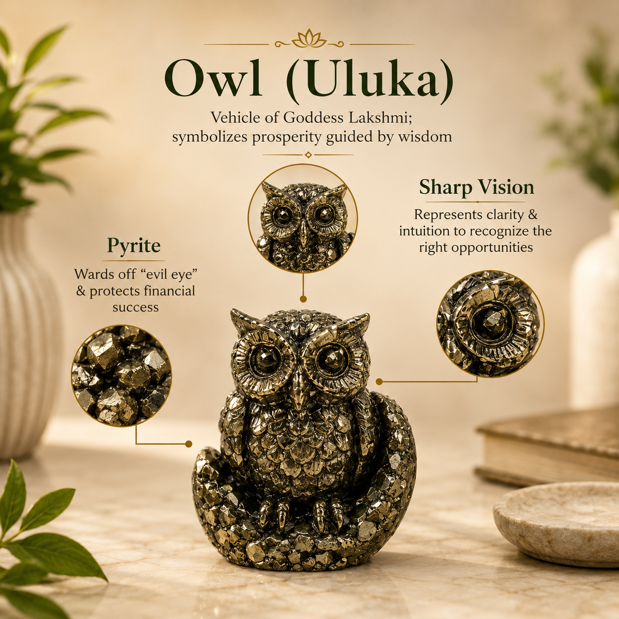 Pyrite Owl