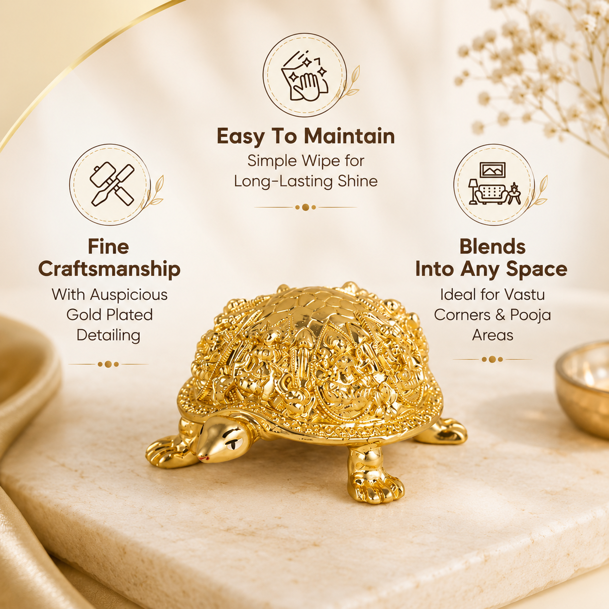 Ashtalakshmi Tortoise Idol