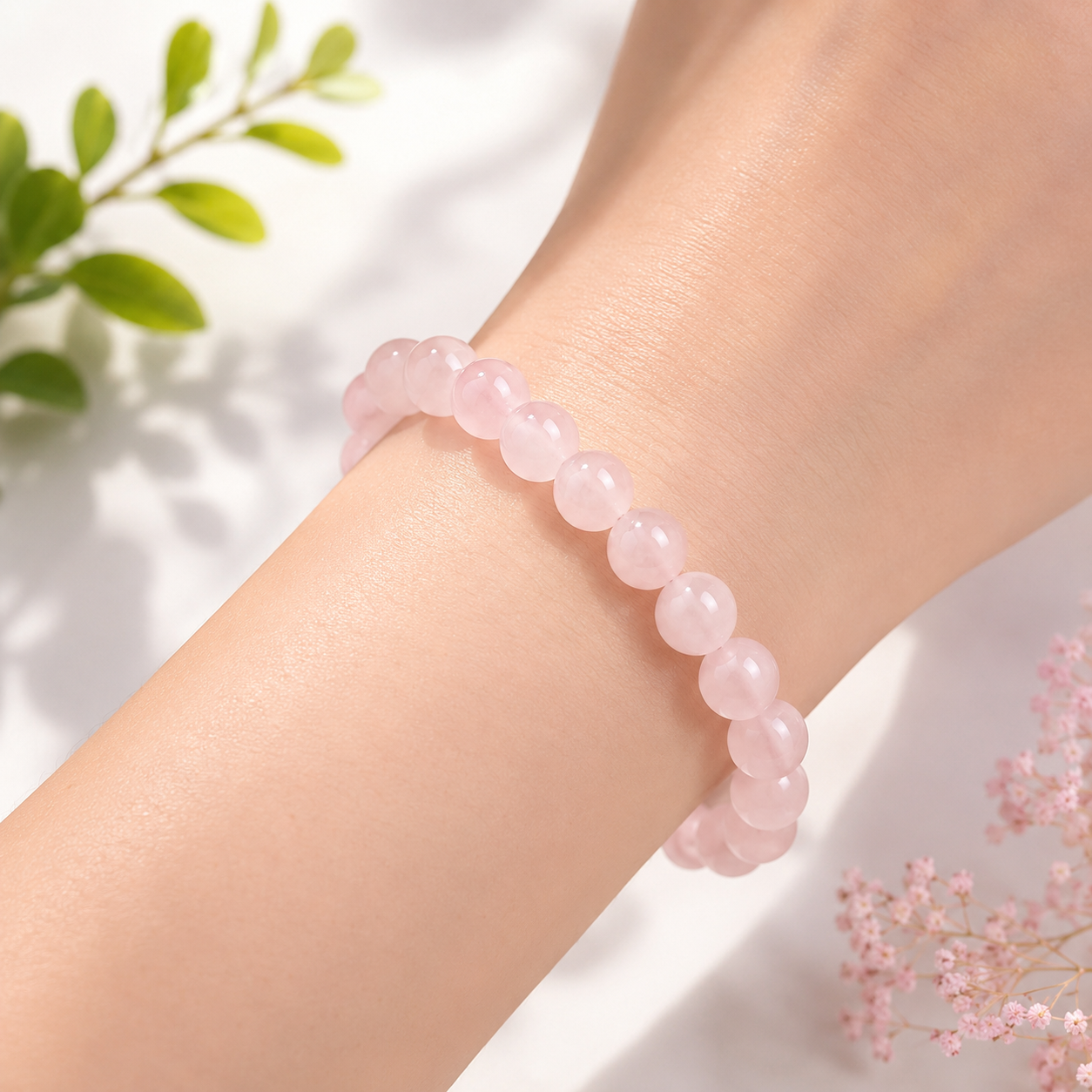 Love Attraction Bracelet (Rose Quartz)
