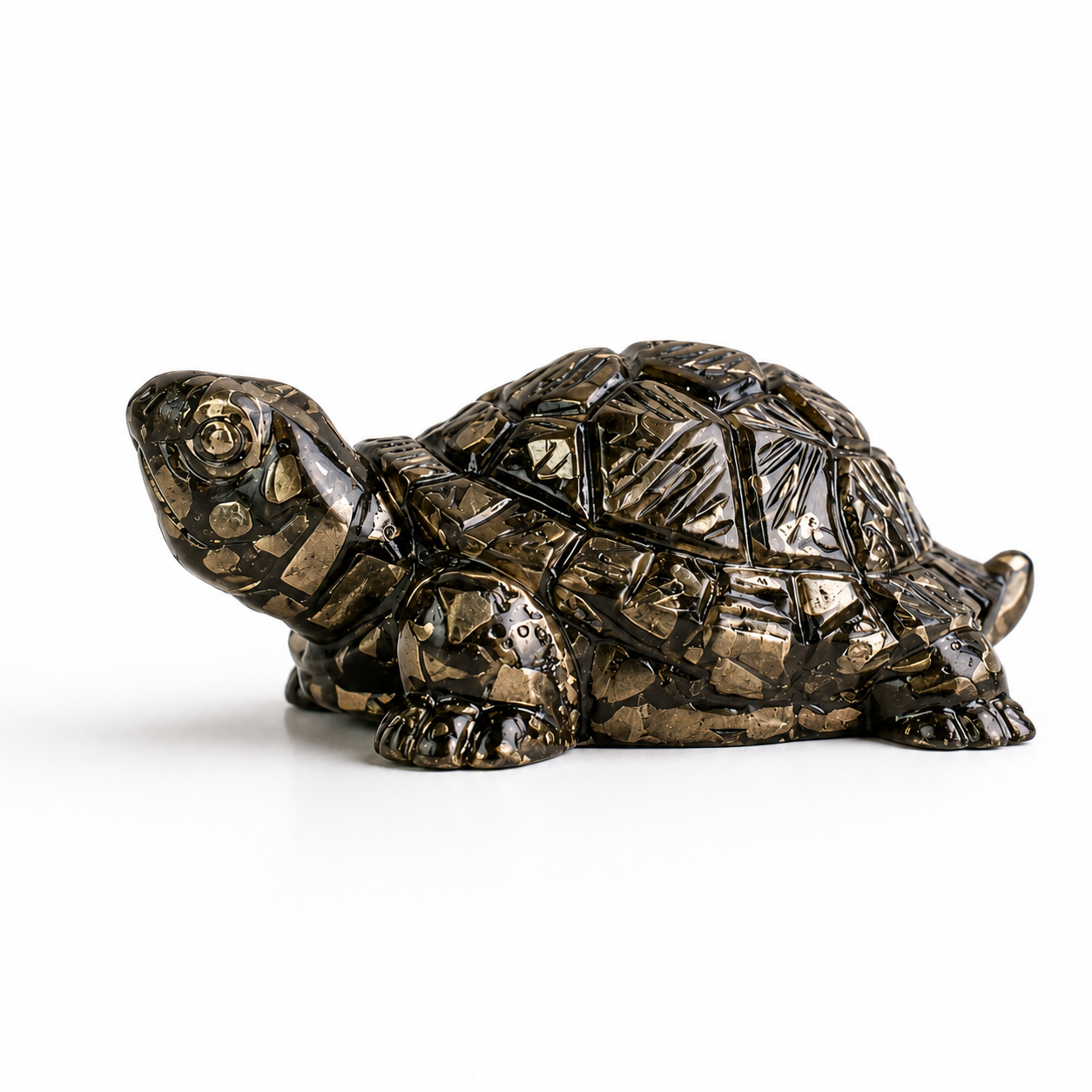 Maha Lakshmi Siddh Vastu Pyrite Tortoise