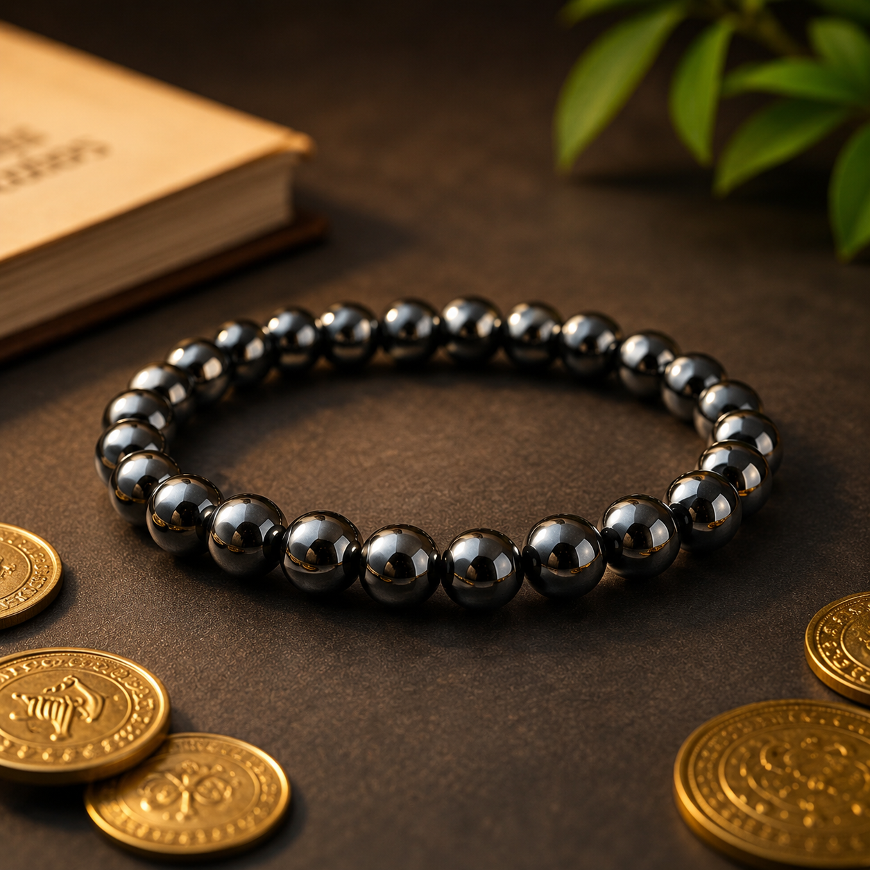 Karz Mukti Bracelet (Silver Hematite)