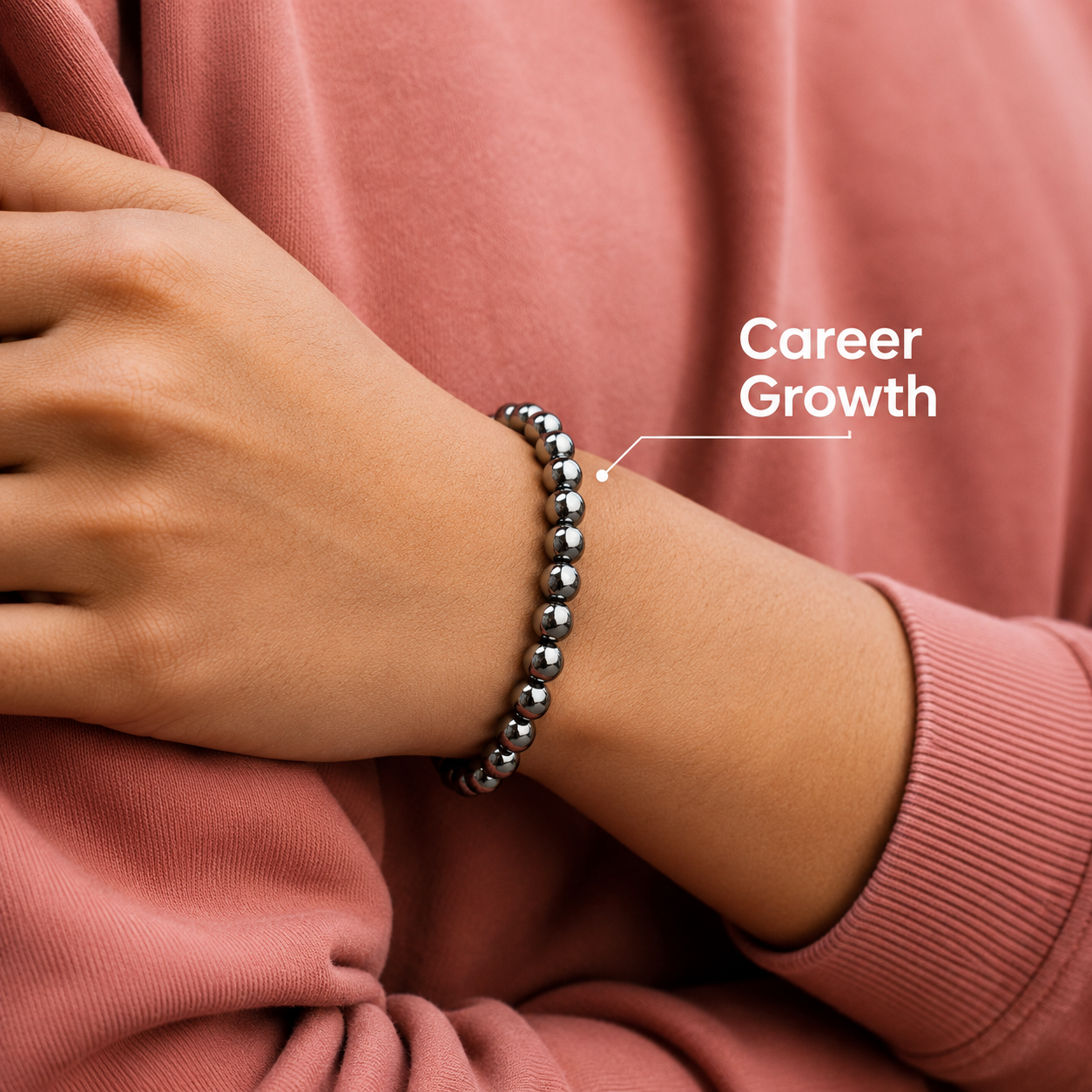 Karz Mukti Bracelet (Silver Hematite)