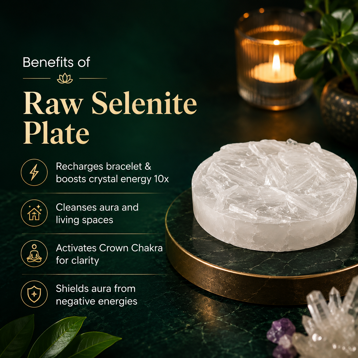 Selenite Plate