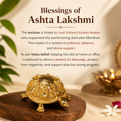 Ashtalakshmi Tortoise Idol