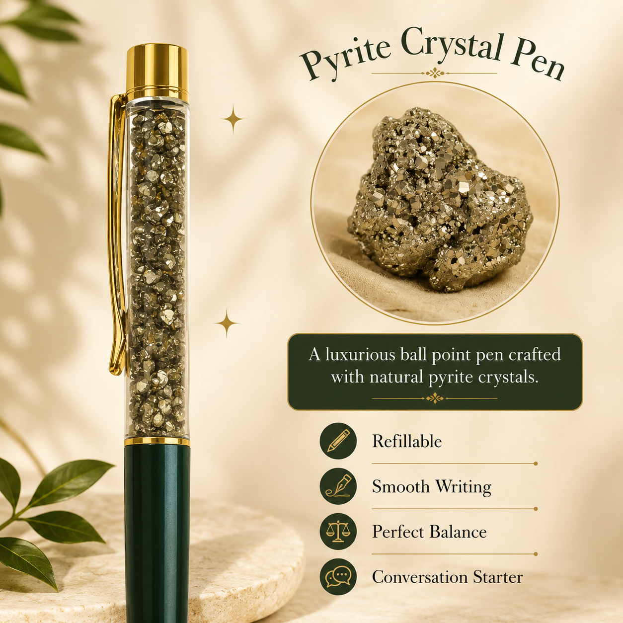 Pyrite Pen