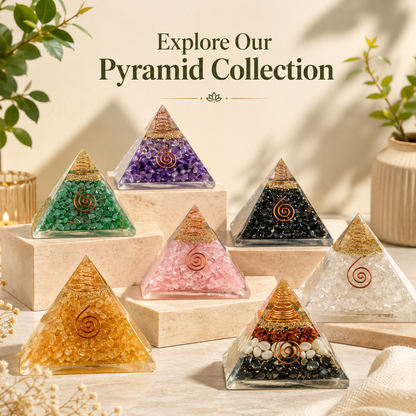 Pyrite Money Magnet Pyramid