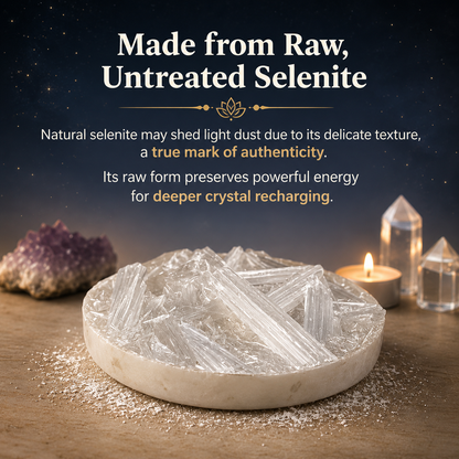Selenite Plate