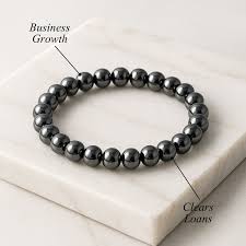 Karz Mukti Bracelet (Silver Hematite)