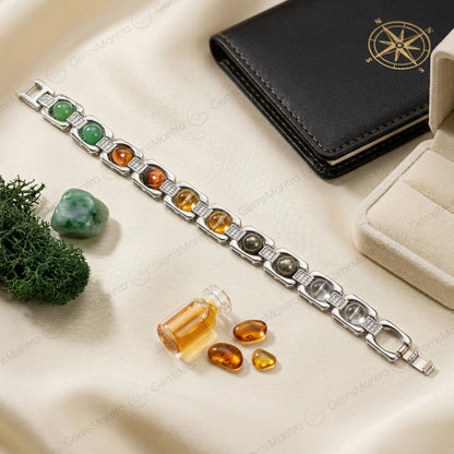 Metal Dhan Yog Bracelet - Silver