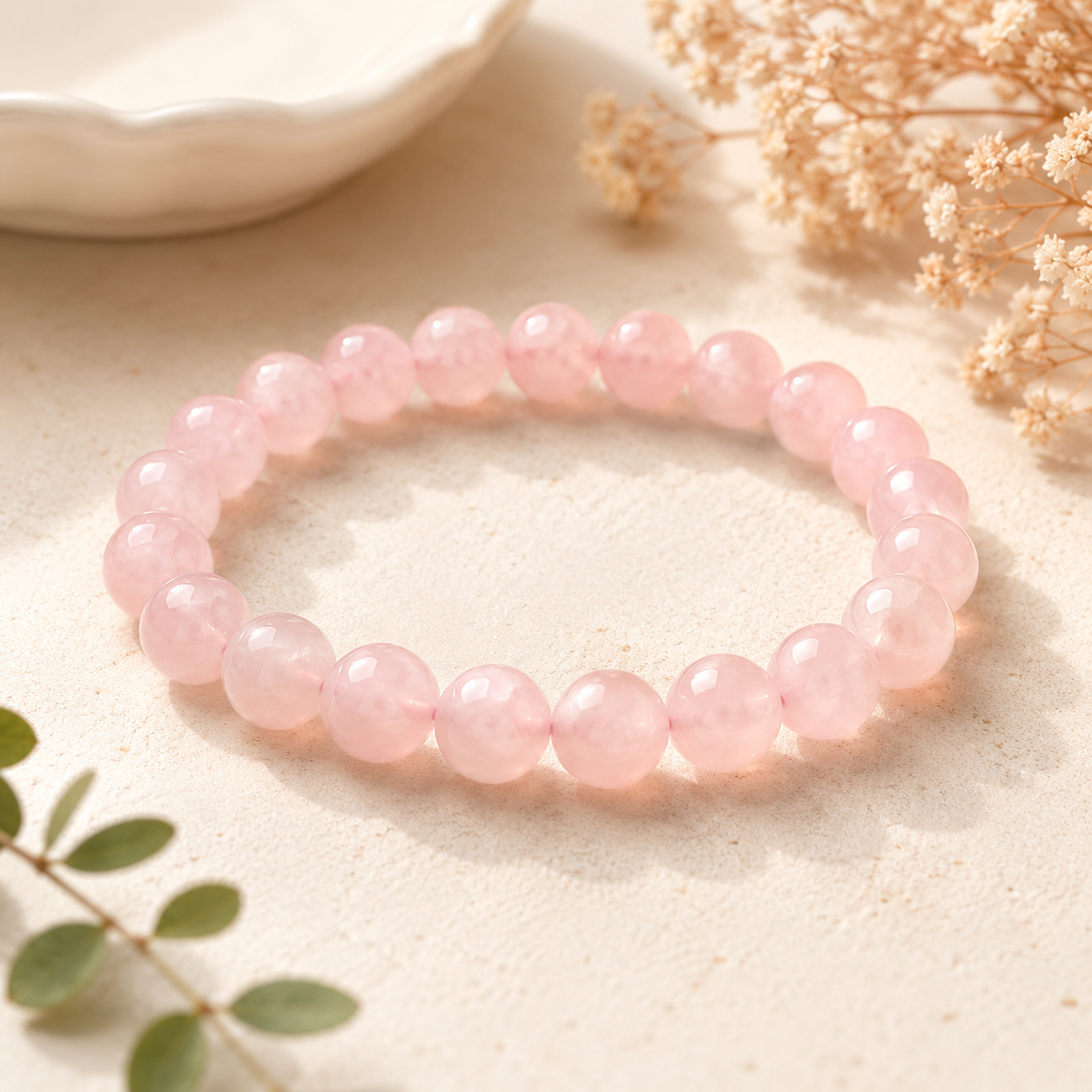 Love Attraction Bracelet (Rose Quartz)