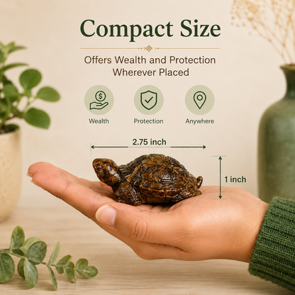 Vastu Tiger Eye Tortoise
