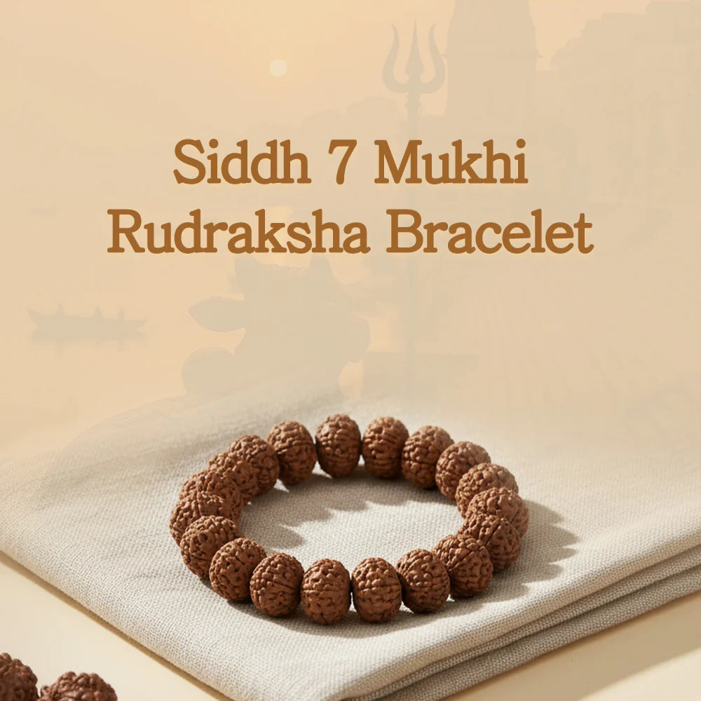 7 Mukhi Rudrakash Bracelet