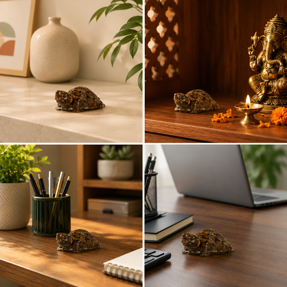 Vastu Tiger Eye Tortoise