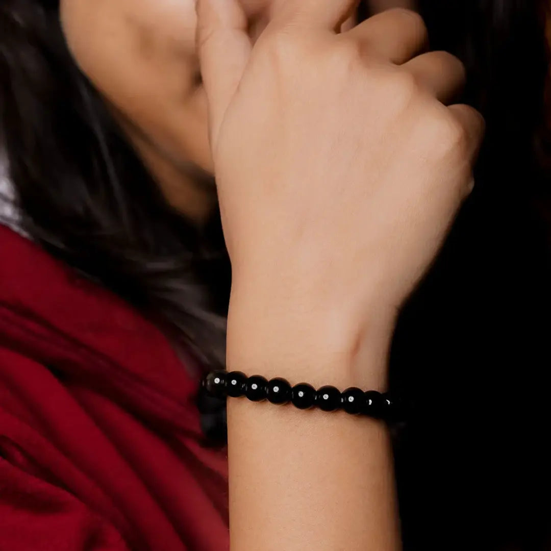 Black Obsidian Bracelet