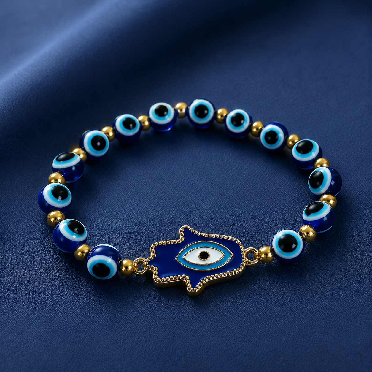 Evil Eye Hamsa Bracelet