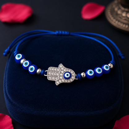 Evil Eye Hamsa Bracelet